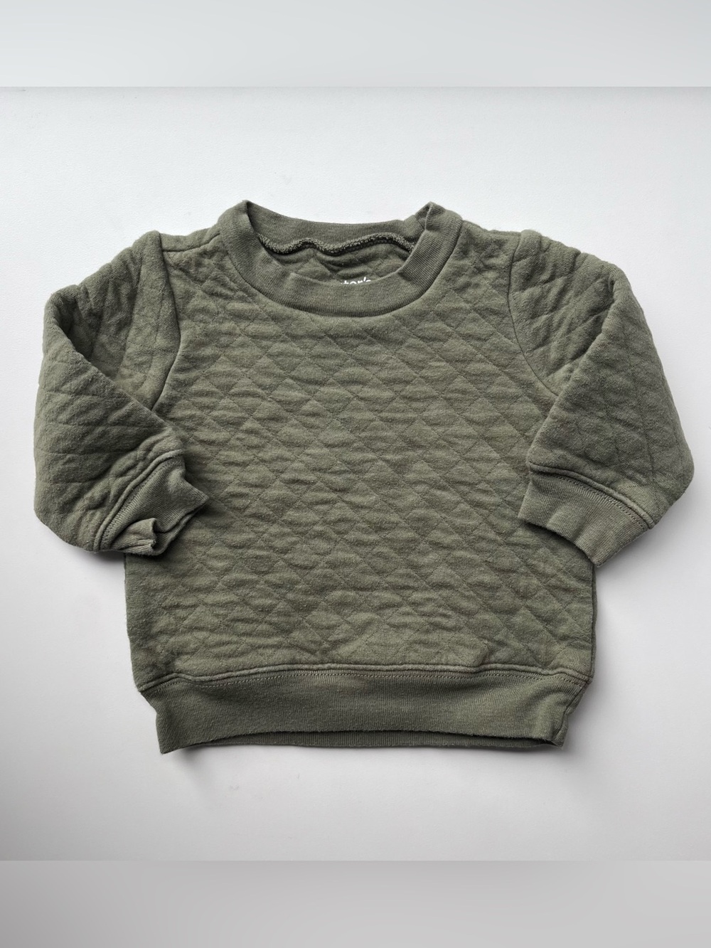 3/$10 CARTERS Baby boy sweatshirt 3-6m